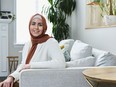 Heba Haidar at home.  SUPPLIED PHOTOS