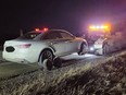 A Gatineau teenager is facing charges after a car crashed on Highway 416 on Saturday, Feb. 24, 2024.