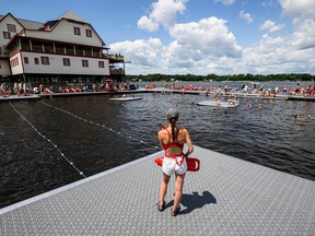 Lifeguard at the NCC River House