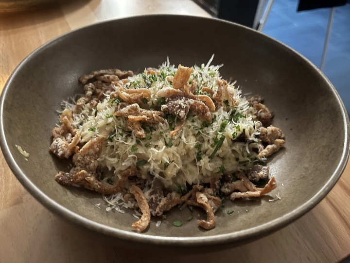  Mushroom risotto at St. Elsewhere on Somerset Street West