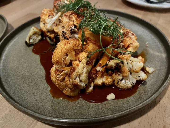  Cauliflower with gochujang at St. Elsewhere on Somerset Street West