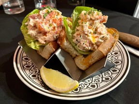 Lobster Roll at Anabella's Kitchen and Lounge on Preston Street