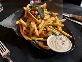 Belgian fries at Anabella's Kitchen and Lounge on Preston Street