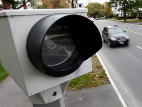 Red light camera on Ottawa street