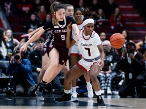 Annual women's Capital Hoops Classic rivalry game at TD Place