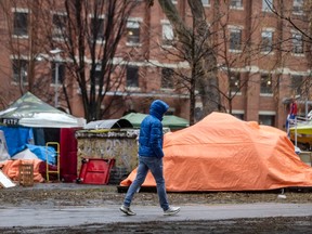homeless encampment Toronto