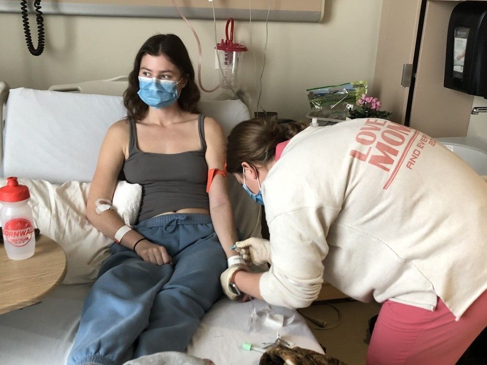 Megan Plamondon contracted meningitis B last November.