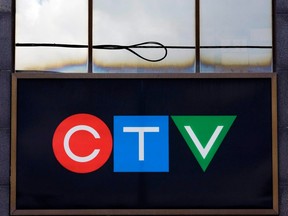 CTV sign outside a newsroom