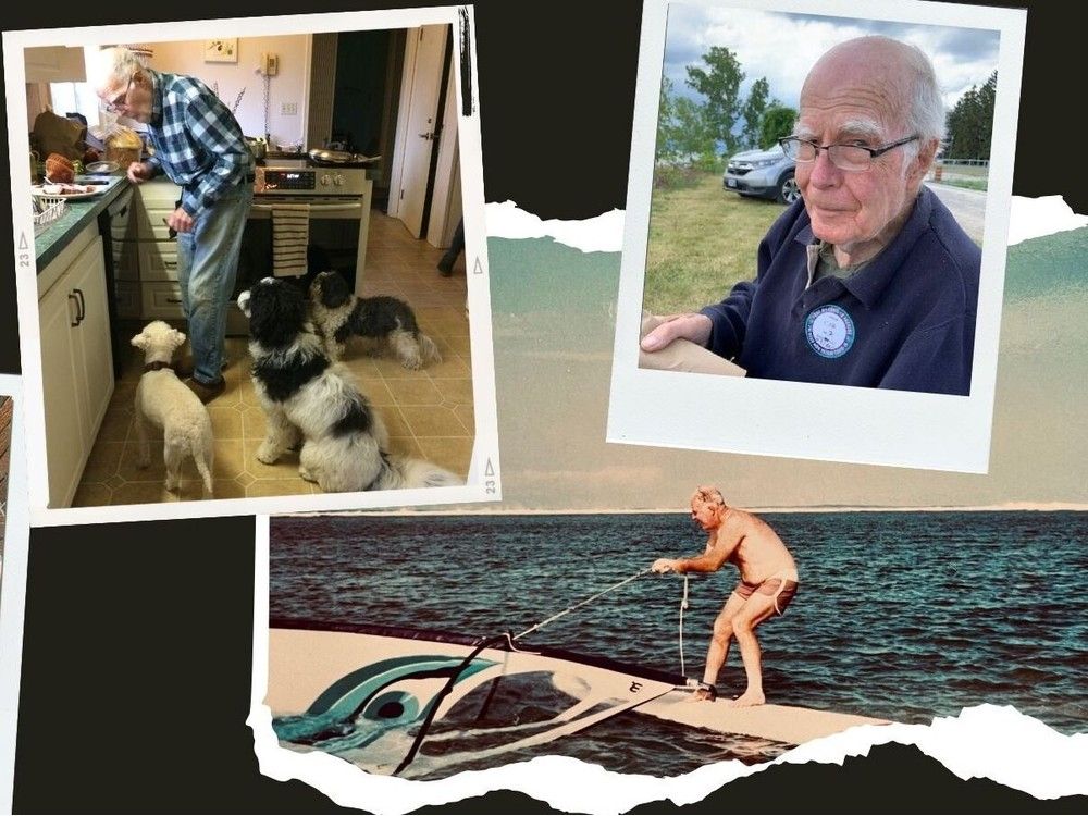 Allan Payne, shown in these family photos, spiralled down after breaking his arm and entering the health care system. He died last year. Daughter Elizabeth Payne wrote about his journey.