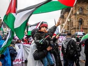 Palestinian protest Ottawa