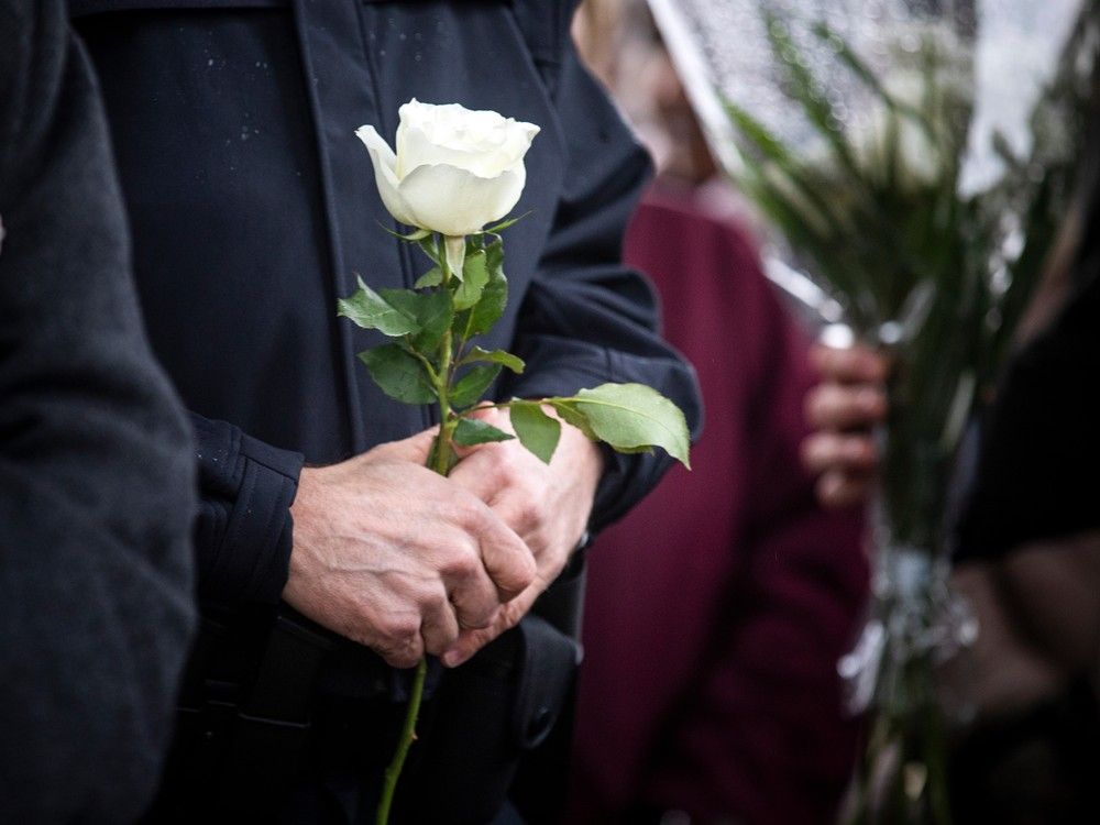 Vigil in honour fo the victims of the Barrhaven mass killing