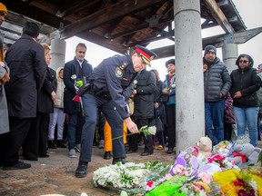 Vigil in honour fo the victims of the Barrhaven mass killing