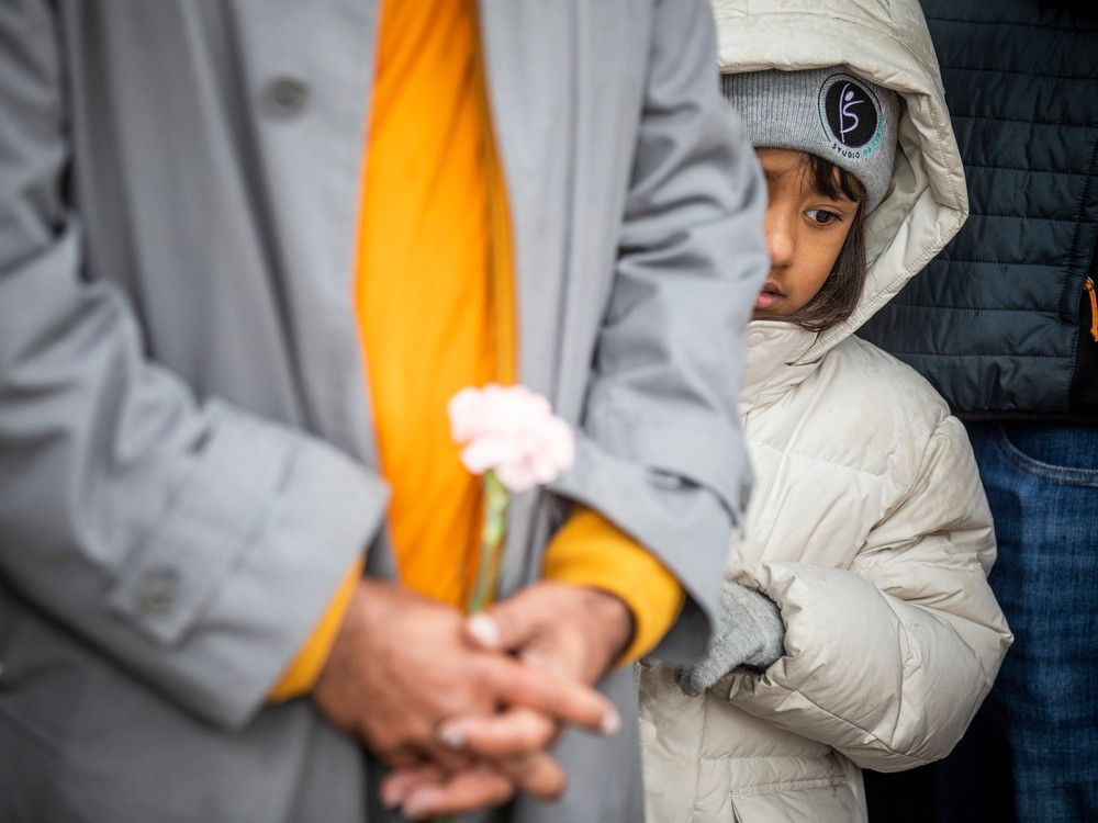 Vigil in honour fo the victims of the Barrhaven mass killing