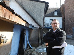 Brian Dagenais, who owns some Lowertown homes