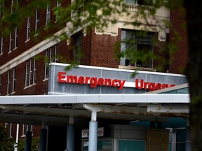 ER department sign at Civic Hospital