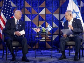 Biden meets with Netanyahu in Tel Aviv in October