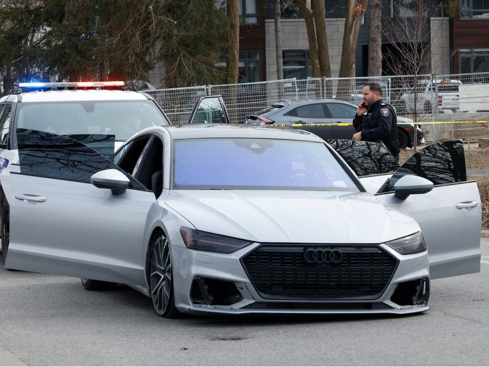 A March 22 file photo from the scene of a police-involved shooting on Avondale Avenue in Westboro.