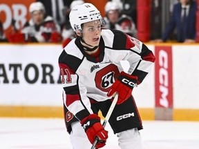 Henry Mews of the Ottawa 67's is likely to hear his name called during the NHL draft this week.