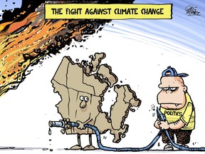 editorial cartoon climate change politics