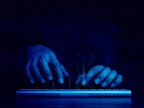 stock image cyber
