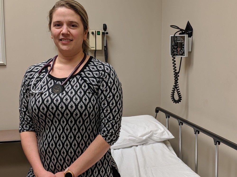 France Maillet-Gagnon, a nurse practitioner at the Salvus Clinic in downtown Moncton, is one of about 125 nurse practitioners working in New Brunswick.