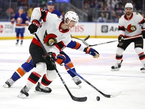 Ottawa Senators defenceman Jake Sanderson