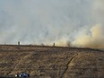 A file photo of a grass fire in Ottawa in April 2011.