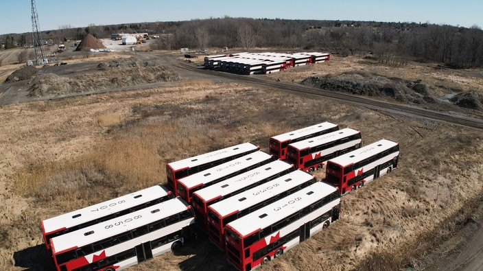 OC Transpo selling more than 110 city buses