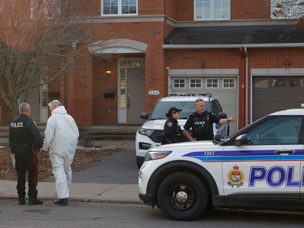 Homicide investigation at 324 Berrigan Drive in Barrhaven