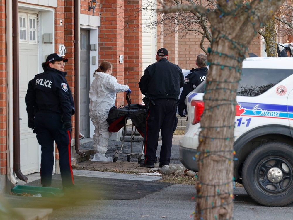 Homicide investigation at 324 Berrigan Drive in Barrhaven