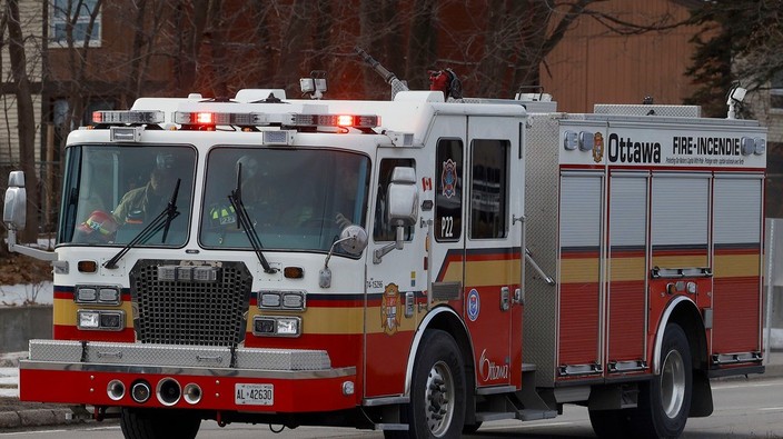Man listed in critical condition after house fire in Ottawa's east end