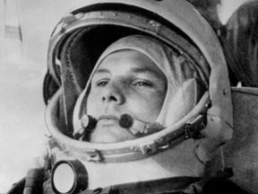 Soviet cosmonaut Yuri Gagarin