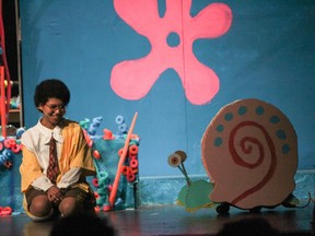 The SpongeBob Musical performed at St. Pius X High School