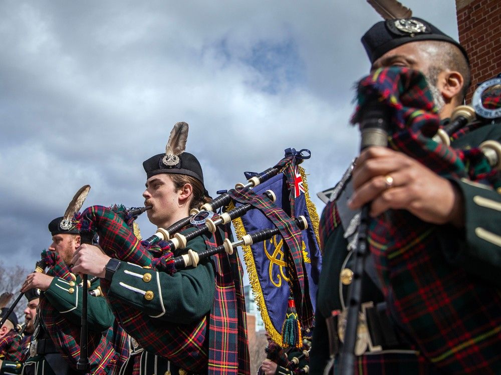 Cameron Highlanders of Ottawa's Battle of Vimy Ridge Commemoration Parade