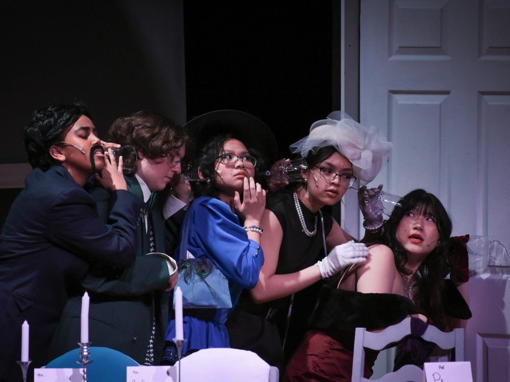 Patrick's High School's Cappies production of Clue: On Stage