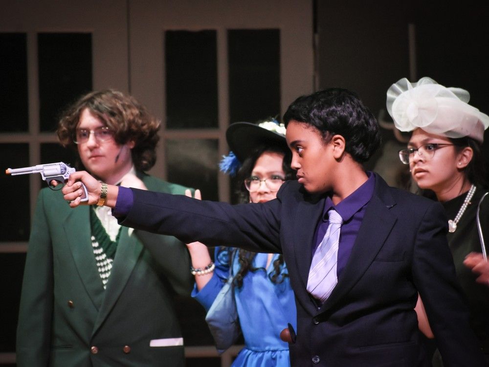 Patrick's High School's Cappies production of Clue: On Stage