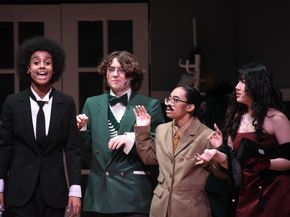 Patrick's High School's Cappies production of Clue: On Stage
