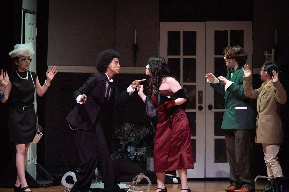 Patrick's High School's Cappies production of Clue: On Stage