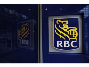 A Royal Bank of Canada (RBC) branch in the financial district of Toronto, Ontario, Canada, on Thursday, Aug. 24, 2023. Royal Bank of Canada said it plans to cut as much as 2% of its full-time equivalent staff in the coming quarter after a surge in expenses weighed on third-quarter results. Photographer: Cole Burston/Bloomberg