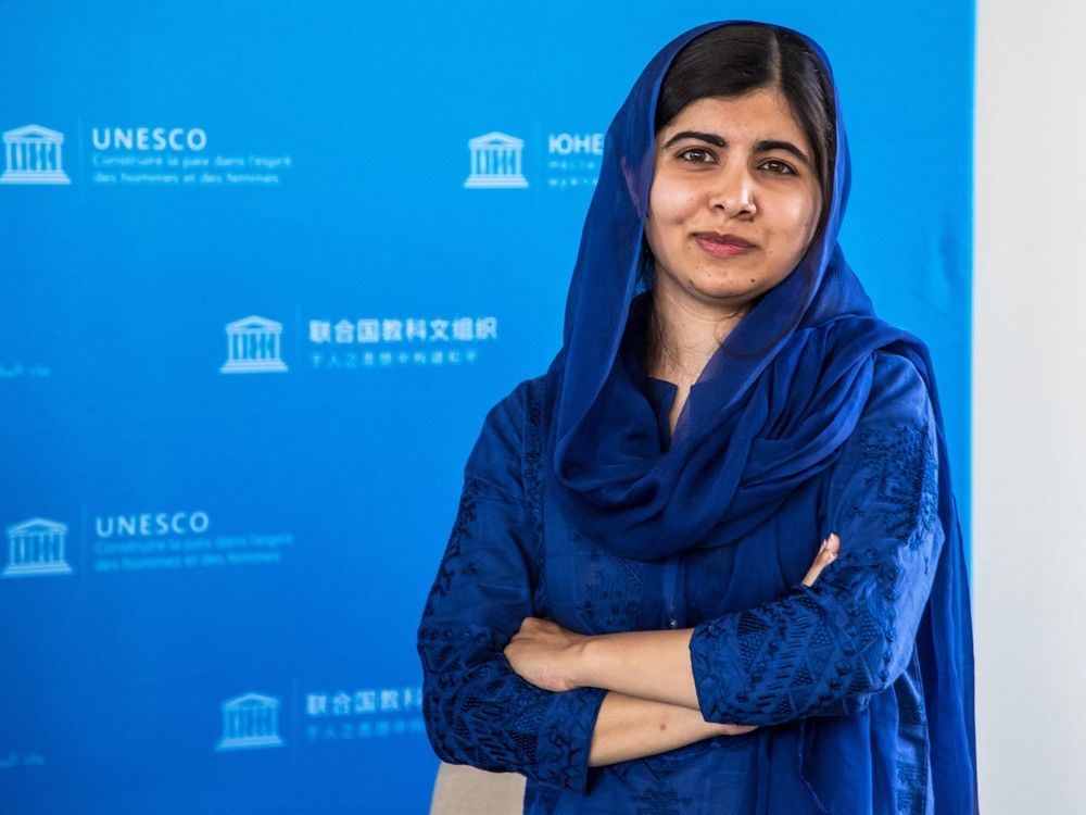 Nobel Peace Prize laureate Malala Yousafzai.