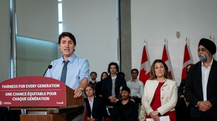 Kurl: Trudeau's pre-budget dance isn't impressing the audience