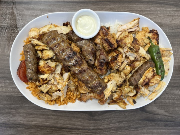  Mixed grill platter for two at Turkish Anatolia Restaurant in Orleans