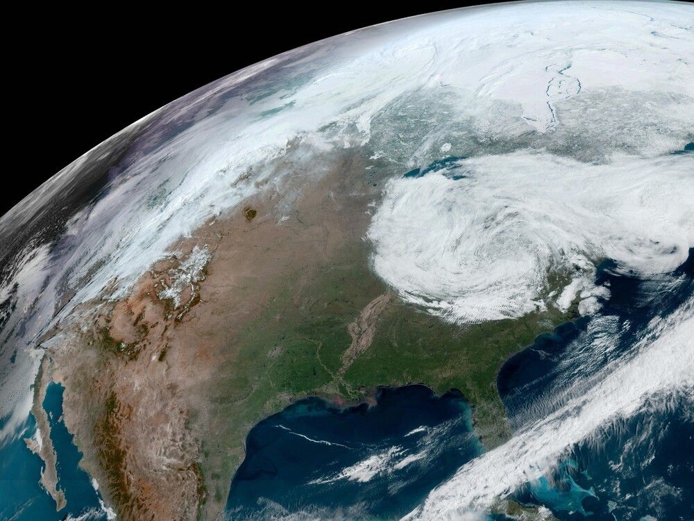 North America weather shot