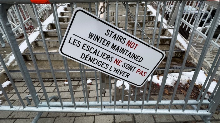 Opinion | City too slow to declare clearing winter steps above Rideau Canal a success
