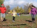 Erik Nattkemper, left, Lucie Kodouskova, right, and their six-year-old daughter, Liliana, were killed in a head-on collision in Quebec, leaving their nine-year-old son, Alex, on his own. A Gofundme campaign is raising money for the boy.