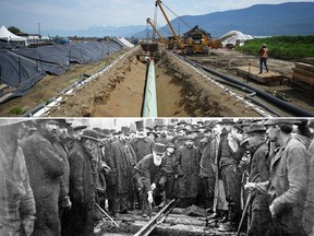 Trans Mountain pipeline and The Last Spike