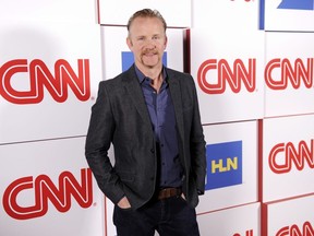 FILE - Morgan Spurlock of the CNN series "Inside Man" poses at the CNN Worldwide All-Star Party, on Friday, Jan. 10, 2014, in Pasadena, Calif. Spurlock, an Oscar-nominee who made food and American diets his life's work, famously eating only at McDonald's for a month to illustrate the dangers of a fast-food diet, has died. He was 53.
