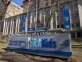 The sign in front of SickKids The sign in front of SickKids hospital in Toronto, Monday, Feb. 20, 2023. in Toronto, Monday, Feb. 20, 2023. Ontario will need 33,200 more nurses and 50,853 more personal support workers by 2032, the government projects -- figures it has tried to keep secret but that were obtained by