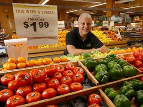 OTTAWA - May 21, 2024 --Farmer's Pick, 1430 Prince of Wales Dr in Ottawa Tuesday. Alfonso Curcio, President of Farmer's Pick, poses for a photo at his store Tuesday. TONY CALDWELL, Postmedia.