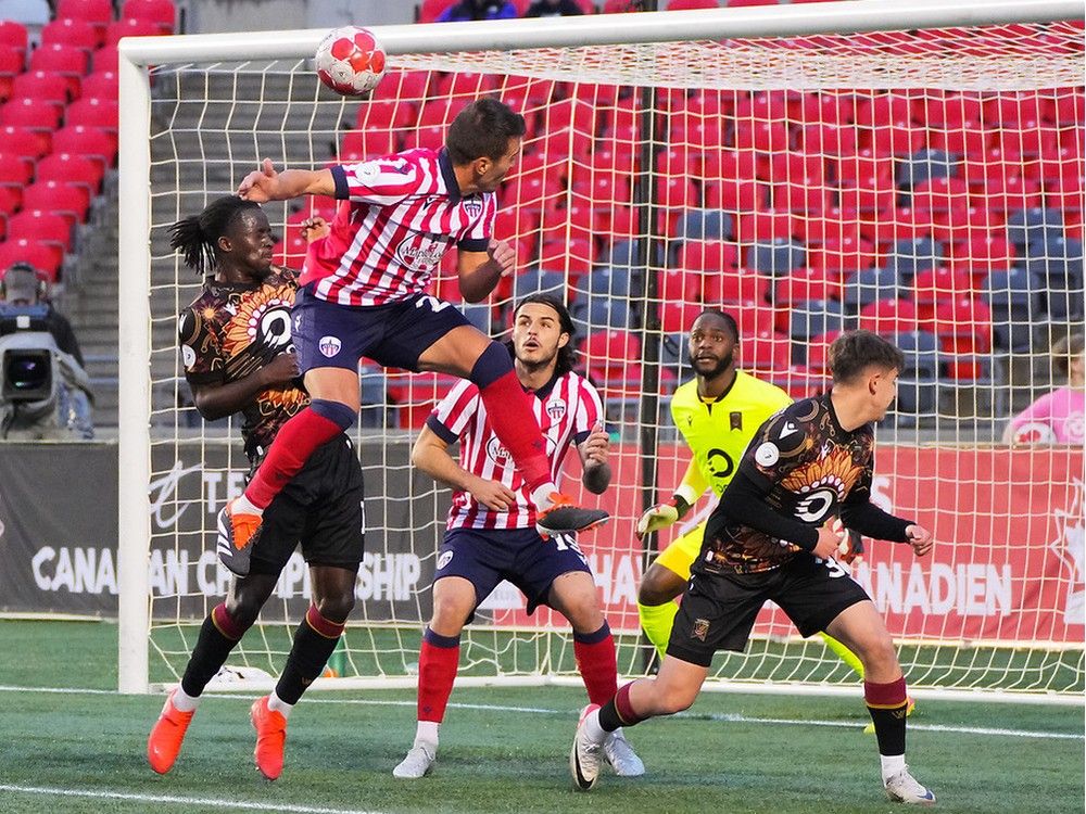 SOCCER SLAUGHTER: Atlético Ottawa wipes out Valour FC in preliminary
round of Canadian Championship